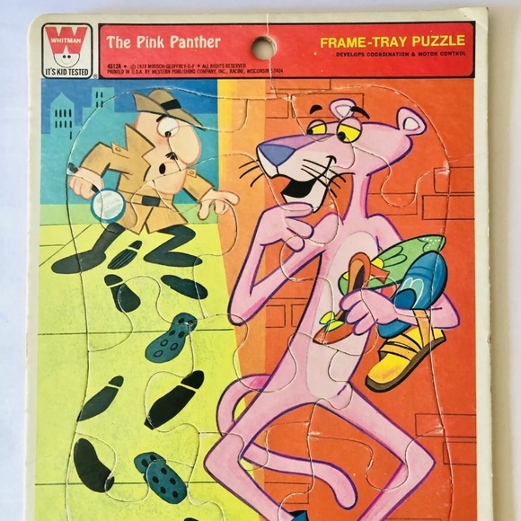 whitman Other Vintage 978 Pink Panther Puzzle Poshmark